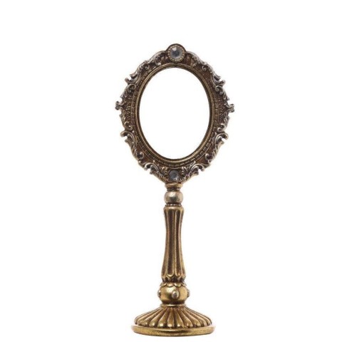 SPECCHIO RESINA GOLD CM14X10X3